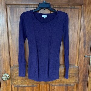 Liz Lange for Target Purple Crew Neck Sweater